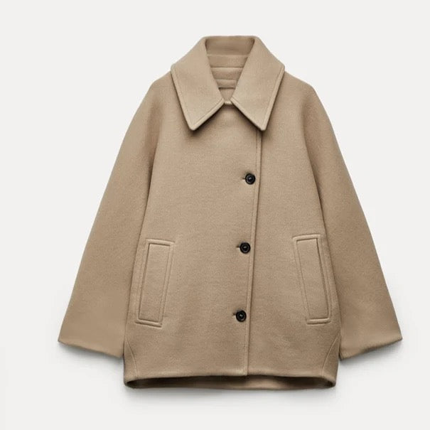 Lena | Oversize Wollmantel