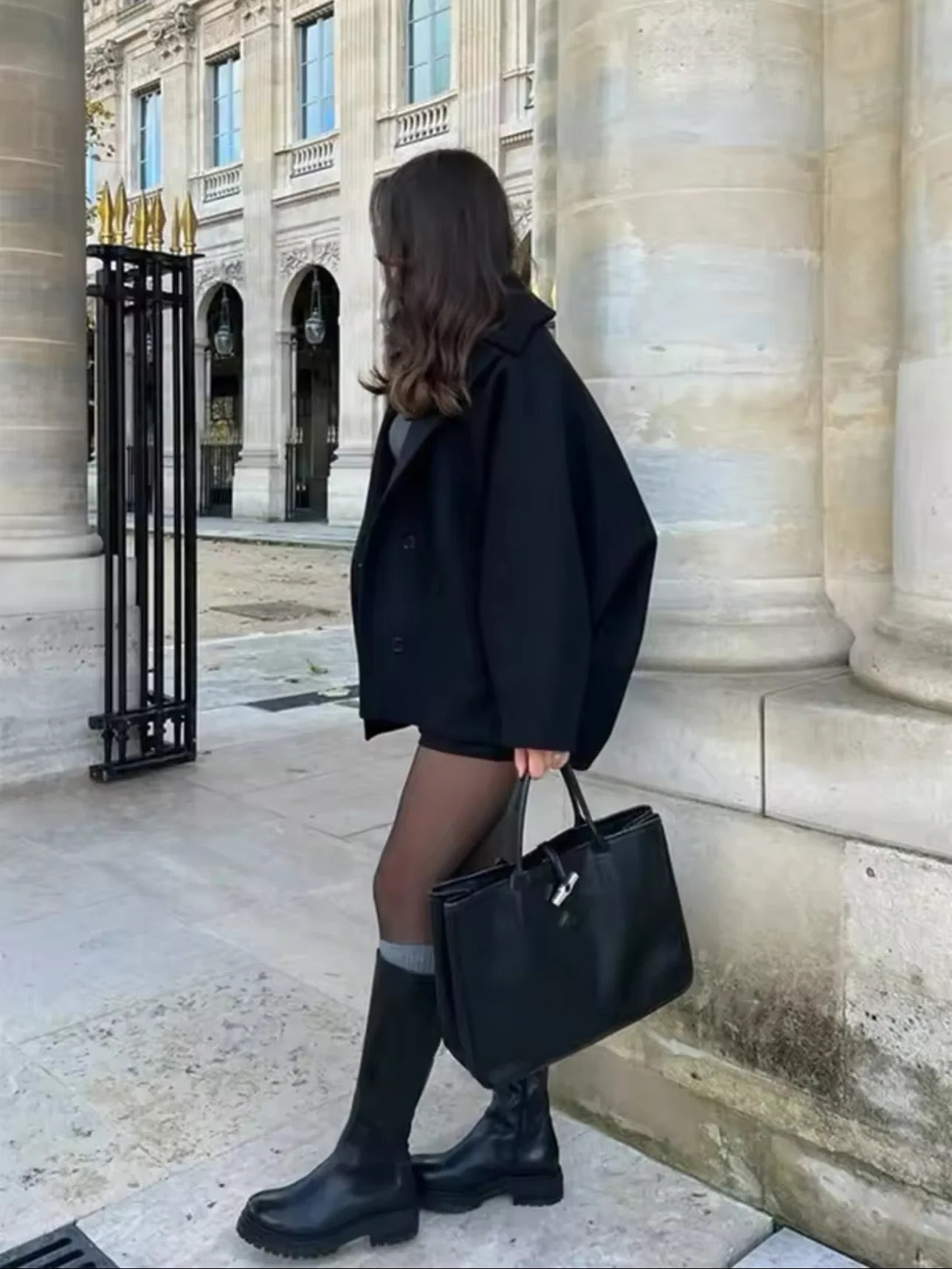 Lena | Oversize Wollmantel