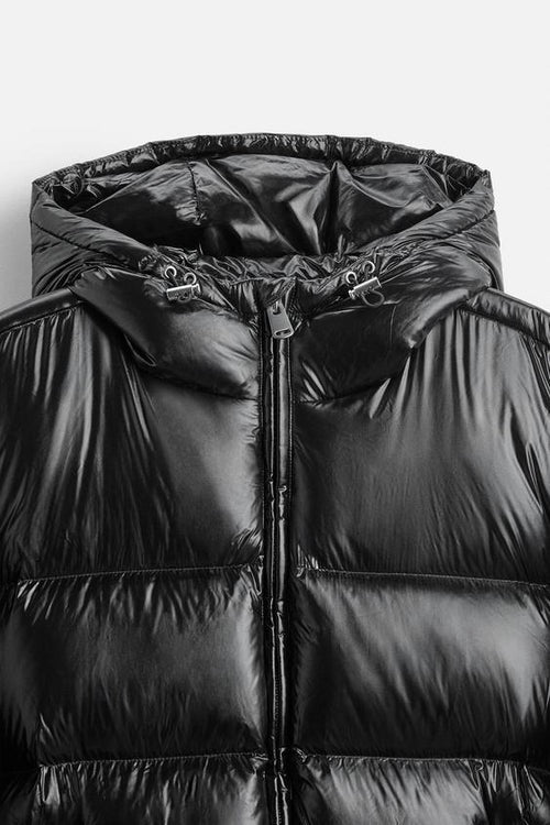 100% Daunen Pufferjacke