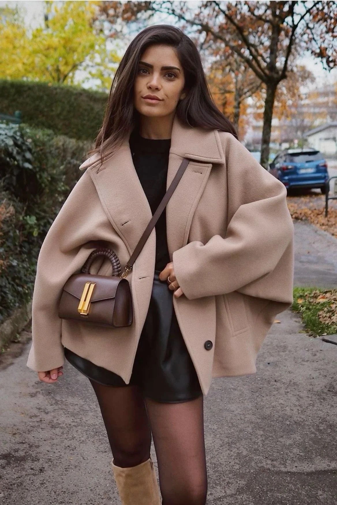 Lena | Oversize Wollmantel