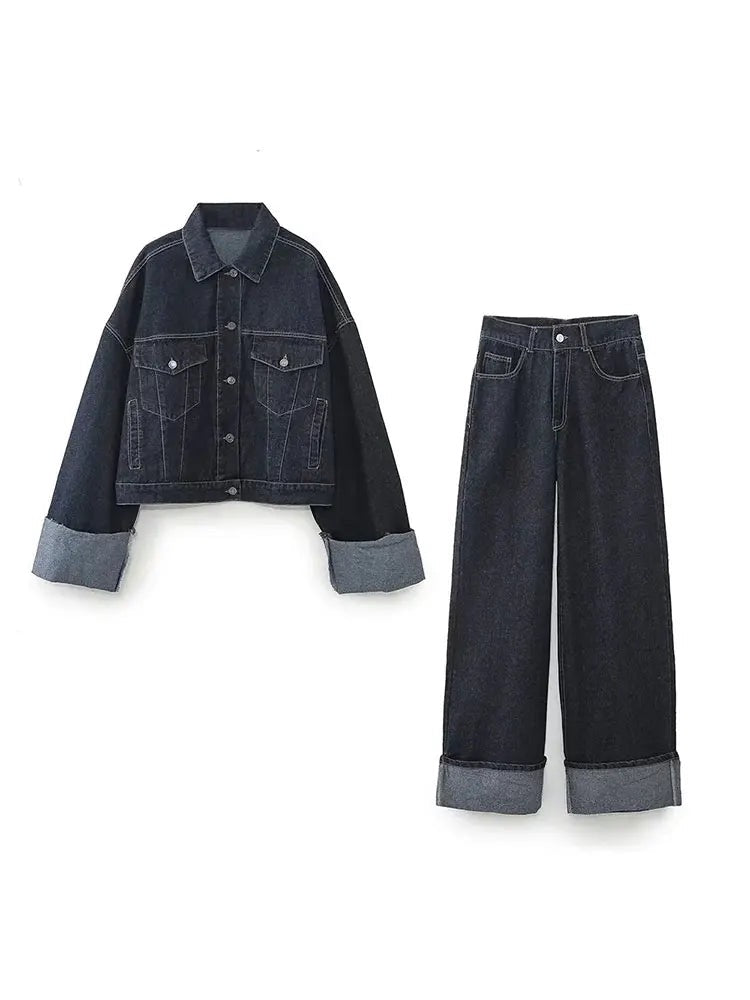 Sapphire | Denim Set