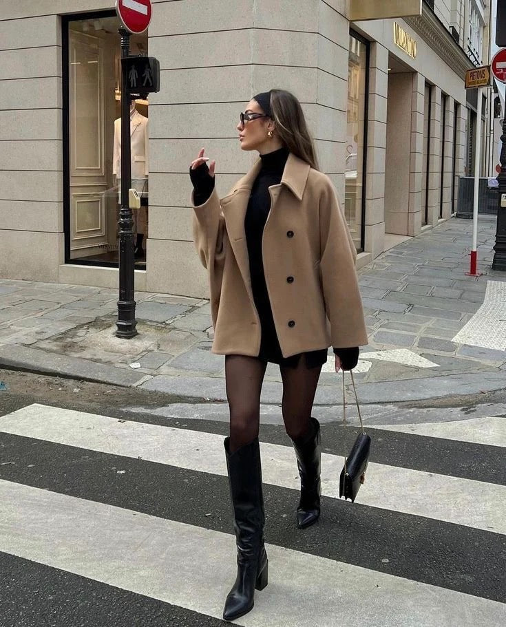Lena | Oversize Wollmantel